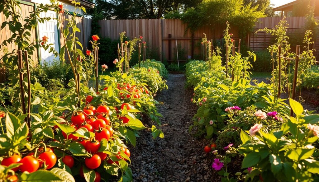 home vegetable garden