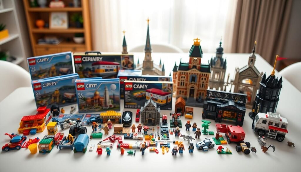 Lego city kits for different age groups